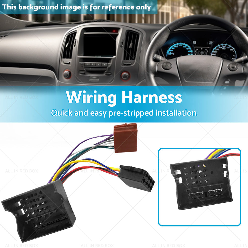 {{ Car Stereo Harness ISO Adapter Plug Lead Loom Wiring Connector Suitable For Ford }} - Buy Car Parts Online at {{ Kaka Auto Parts }}.