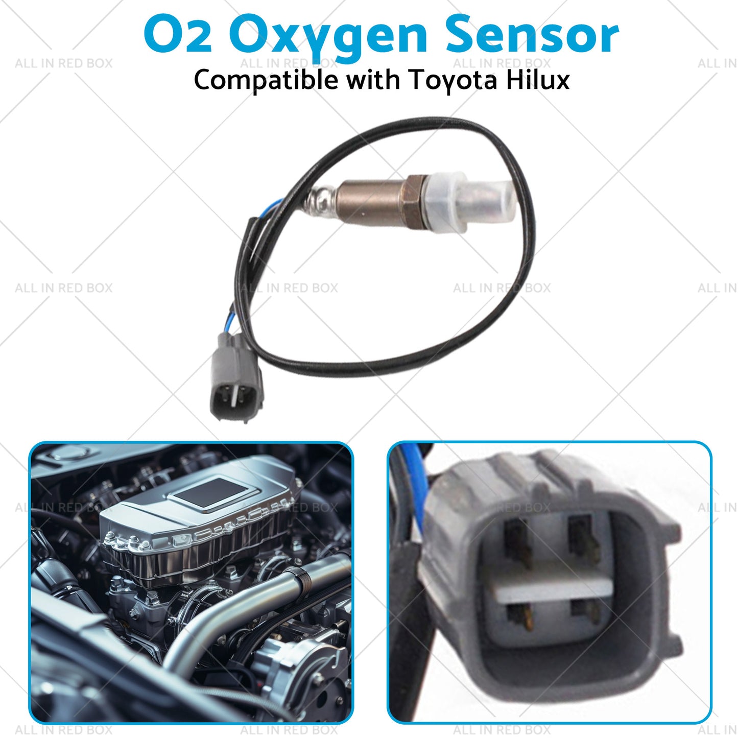 {{ O2 Oxygen Sensor Suitable for 89467-33090 Toyota Hilux TGN16 2. 7L 2TR-FE 05-15 }} - Buy Car Parts Online at {{ Kaka Auto Parts }}.