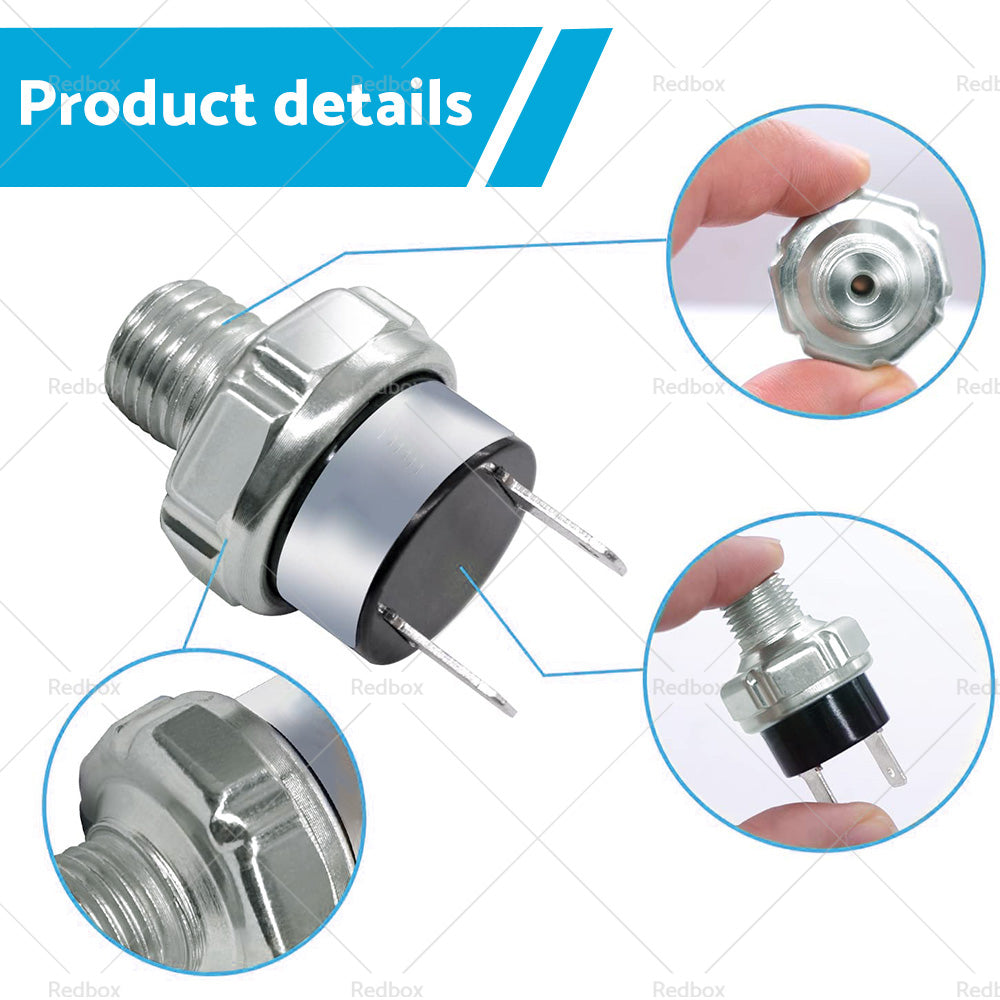 {{ 1 4inch NPT End Air Compressor Pressure Tank Control Switch Off Valve 90-120PSI }} - Buy Car Parts Online at {{ Kaka Auto Parts }}.
