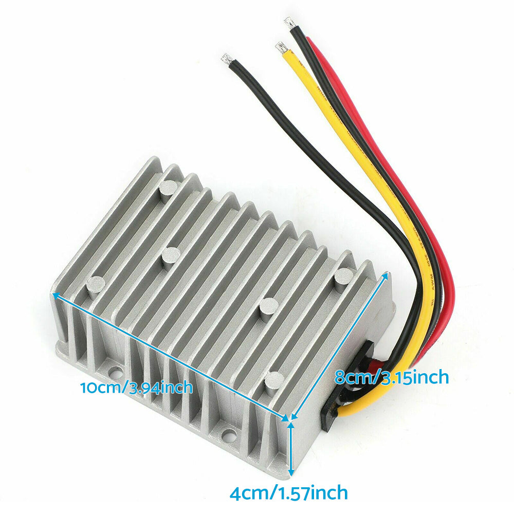 DC-DC Step Up and Step Down Power Converter Regulator 8V-40V to 13.8V 25A 345W Waterproof Suitable For Vehicles