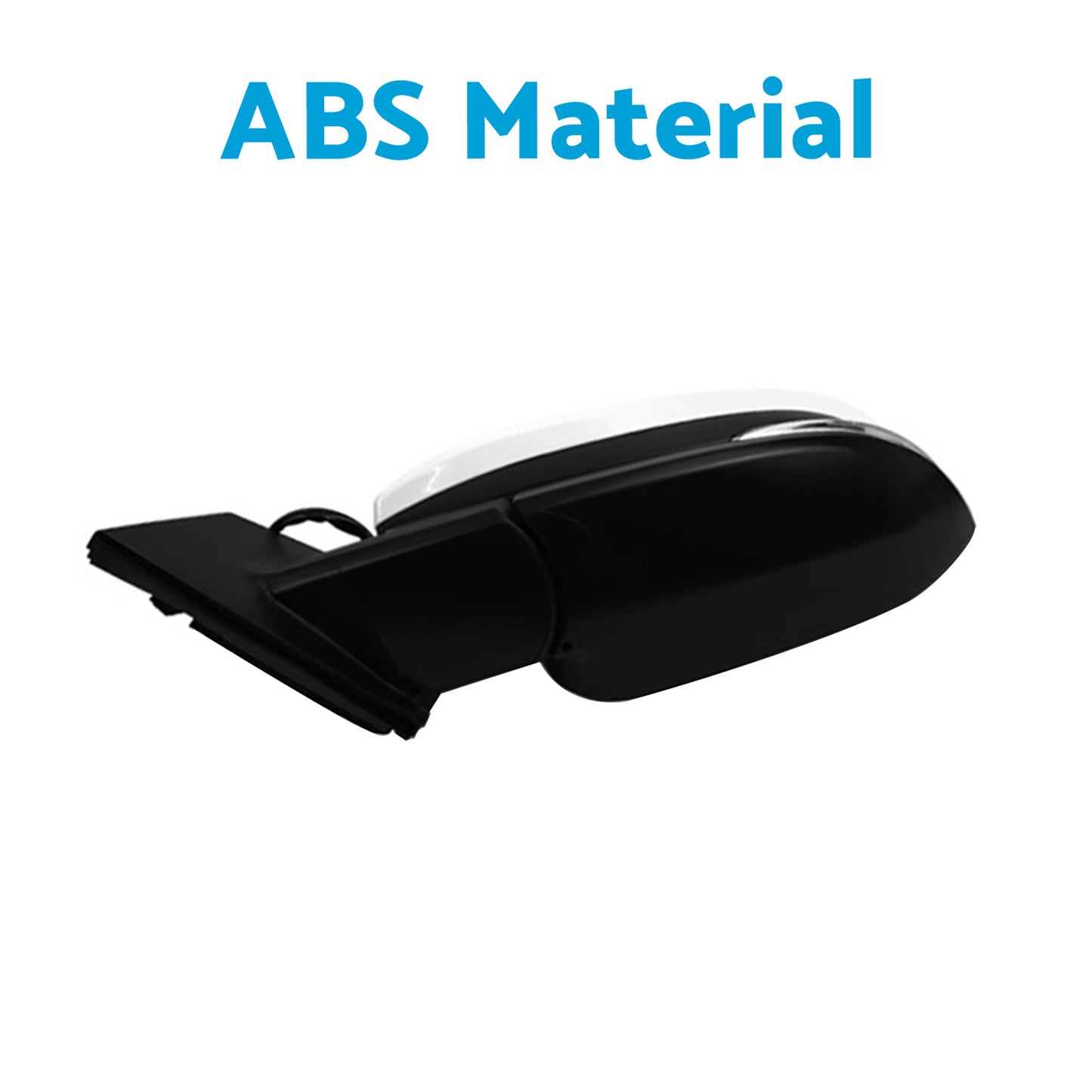 Left Side Door Mirror White Suitable For Toyota RAV4 2013-2018 5-Wire