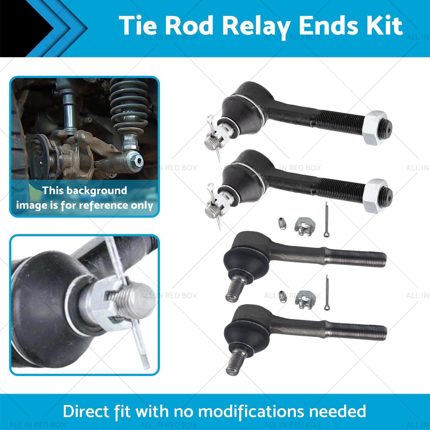 {{ Tie Rod Relay End Kit Suitable For Navara Pathfinder Terrano II D21 R50 WD21 4X4 }} - Buy Car Parts Online at {{ Kaka Auto Parts }}.
