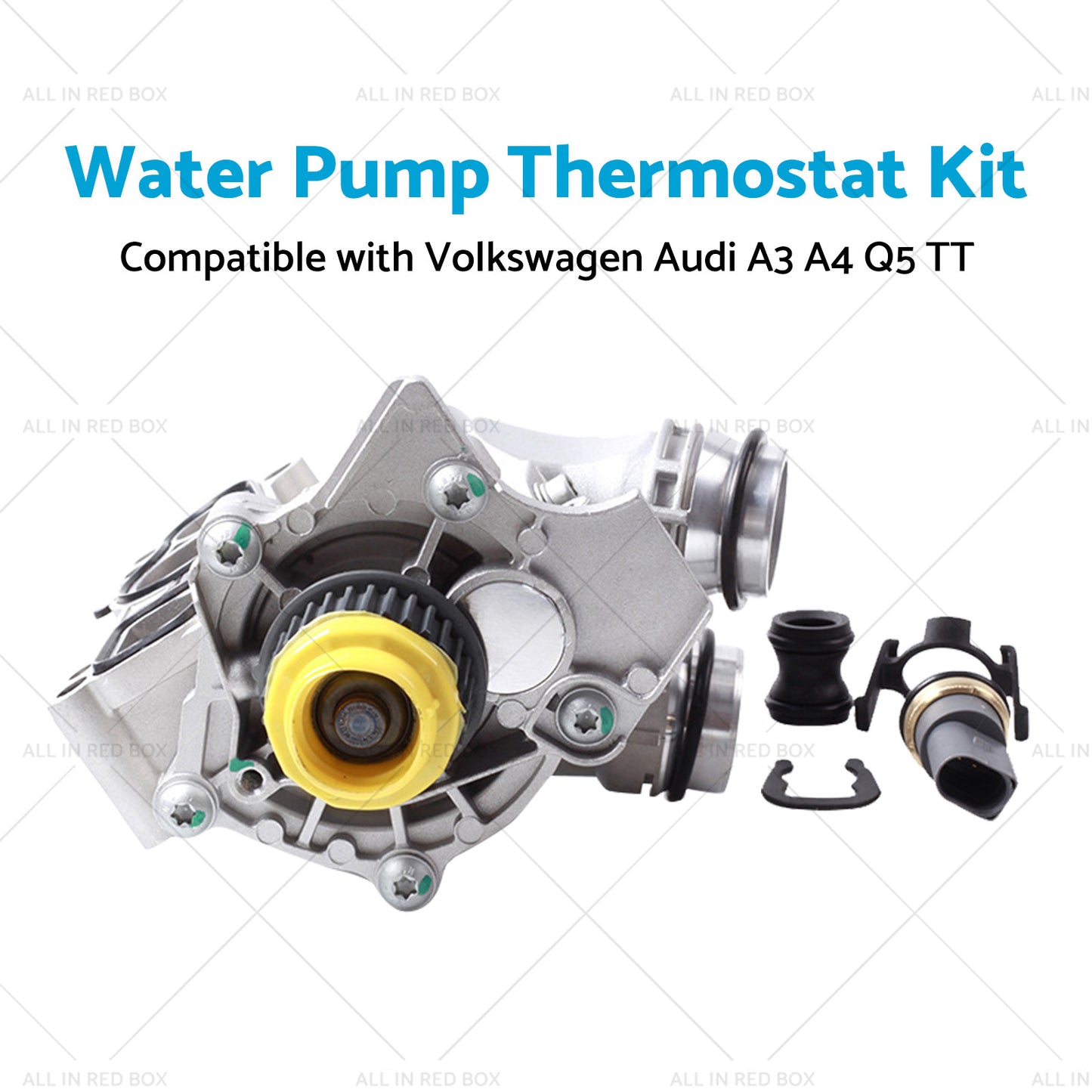 {{ 06H121026 Water Pump Thermostat Kit Suitable for Audi A3 A4 Q3 TT 2. 0L 1. 8L TFSI }} - Buy Car Parts Online at {{ Kaka Auto Parts }}.