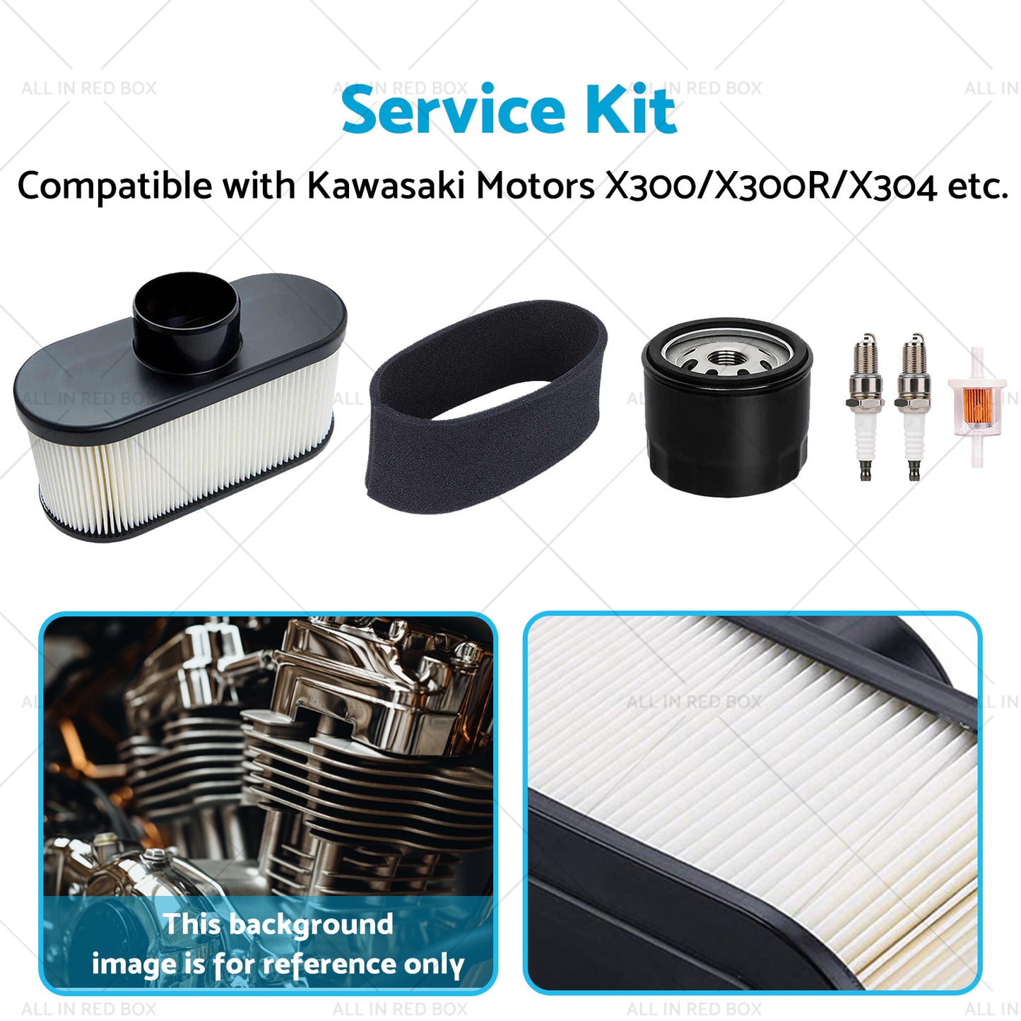 {{ Service Kit Suitable for John Deere Mowers X300 X300R X303x310x320 MIU12555 }} - Buy Car Parts Online at {{ Kaka Auto Parts }}.