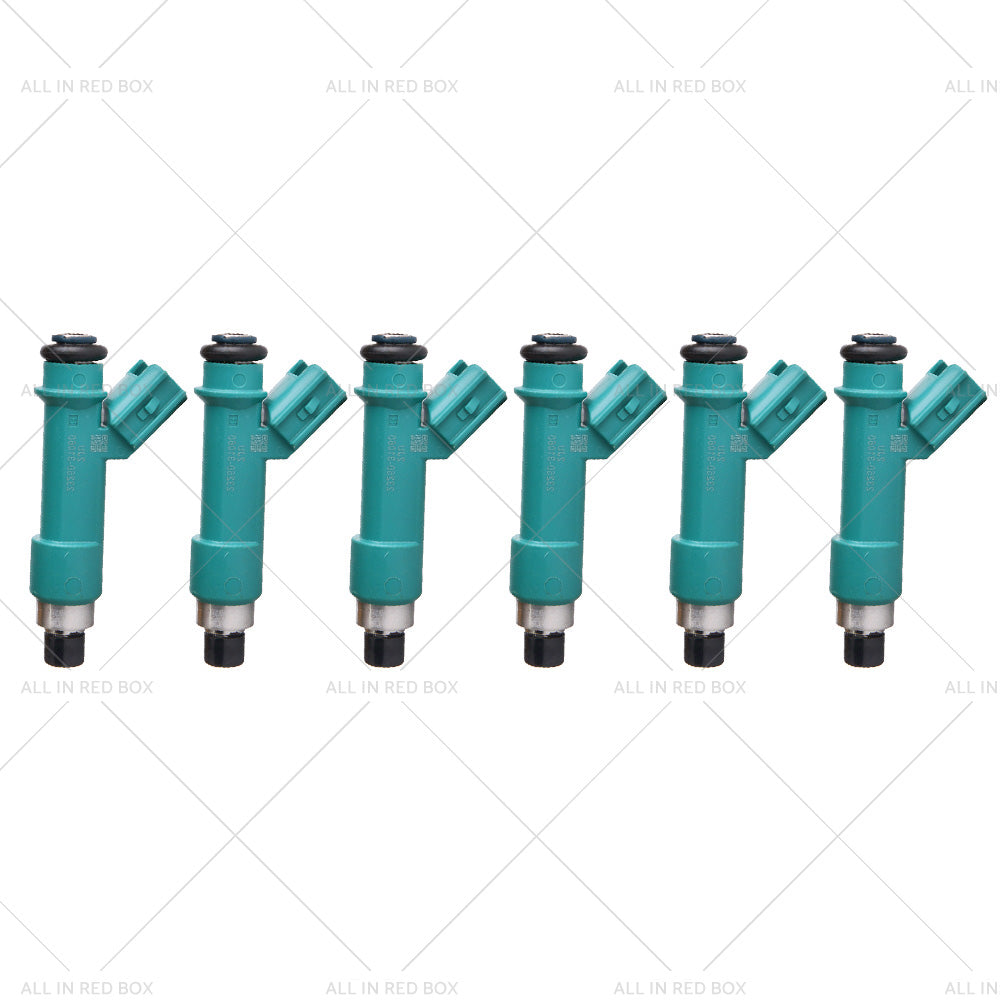 {{ 6x Fuel Injectors Suitable For Landcruiser Prado FJ Cruiser Hilux 1GRFE V6 4. 0L }} - Buy Car Parts Online at {{ Kaka Auto Parts }}.