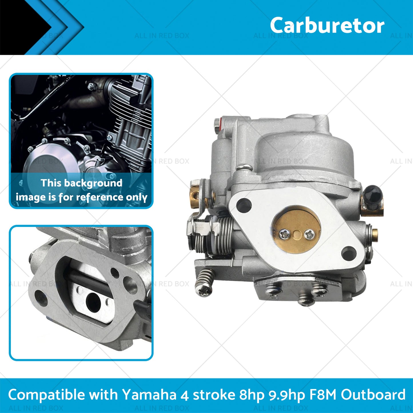 {{ Carburetor Carb Suitable for Yamaha 4 stroke 8hp 9. 9hp Outboard 68T-14301-11-00 }} - Buy Car Parts Online at {{ Kaka Auto Parts }}.