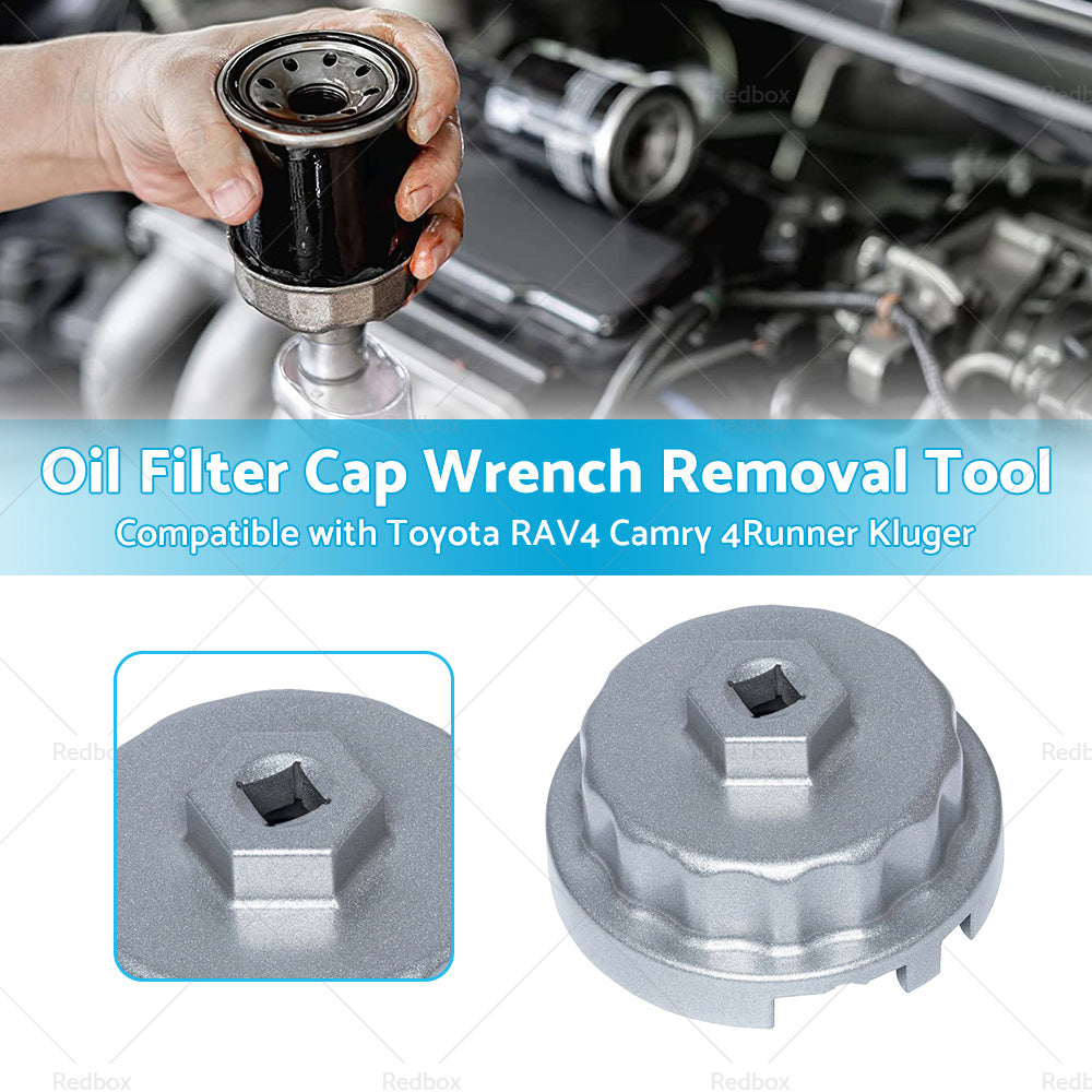 {{ Oil Filter Wrench Cap Tool Suitable for Toyota RAV4 Camry 4Runner Kluger 2.5-5.7 }} - Buy Car Parts Online at {{ Kaka Auto Parts }}.