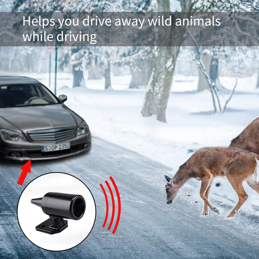 2 Pair Sonic Animal Repellers Suitable For Car Truck Bus RV Roo Kangaroo Shoo Whistle