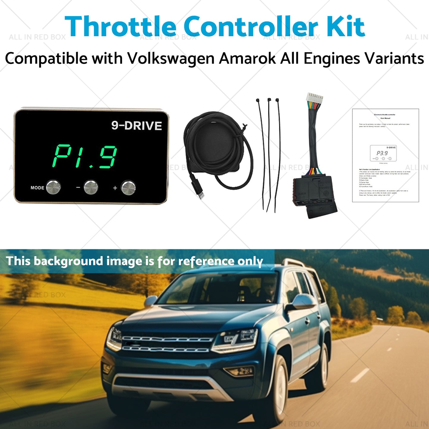{{ EVC Throttle Controller Kit Suitable for Volkswagen VW Amarok 2011-2021 }} - Buy Car Parts Online at {{ Kaka Auto Parts }}.