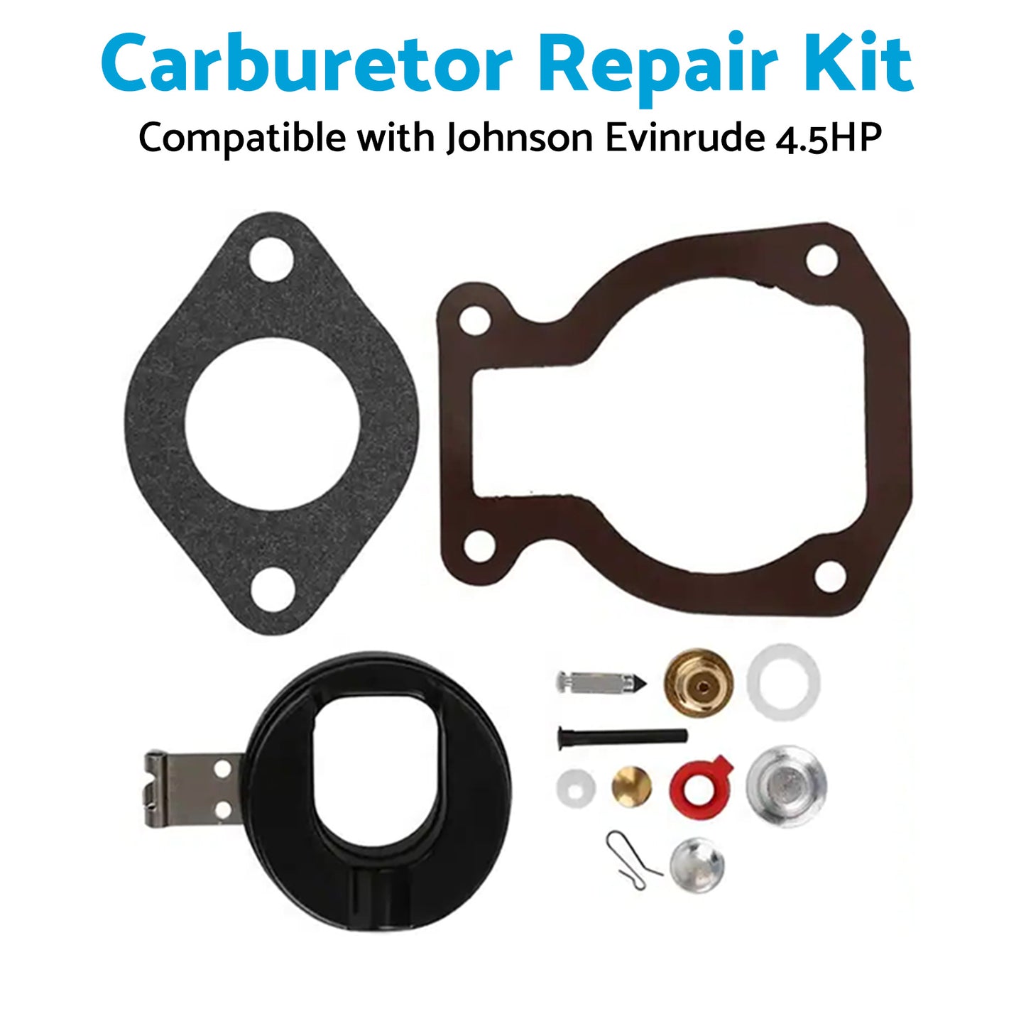 {{ 302-804844002 Carburetor Rebuild Kit Gaskets Suitable for Mercruiser 3. 0L 5. 0L }} - Buy Car Parts Online at {{ Kaka Auto Parts }}.