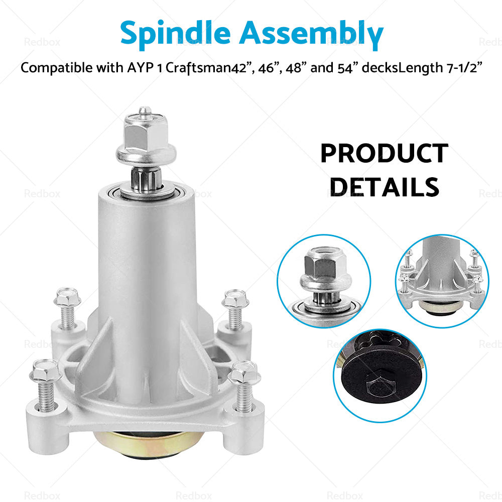 {{ 2xSpindle Assembly Suitable For 38-54inchHusqvarna Poulan Pro Mowers LT1597 LTH1797 }} - Buy Car Parts Online at {{ Kaka Auto Parts }}.