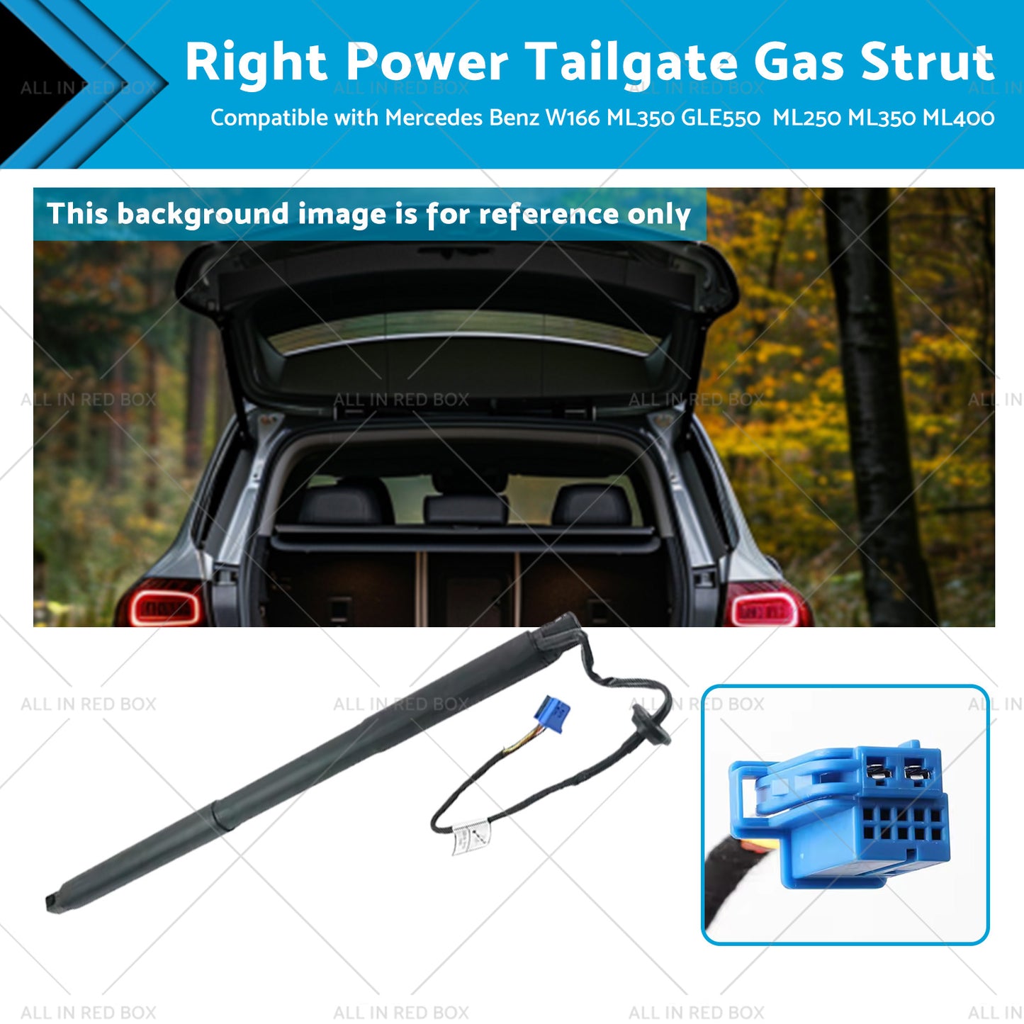 {{ Power Hatch Tailgate Rear Right Gas Strut Suitable for Mercedes Benz W166 ML350 }} - Buy Car Parts Online at {{ Kaka Auto Parts }}.