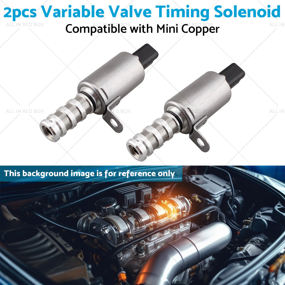 {{ 2x Variable Valve Timing Solenoid Suitable for MINI Cooper Countryman L4 R56 R60 }} - Buy Car Parts Online at {{ Kaka Auto Parts }}.