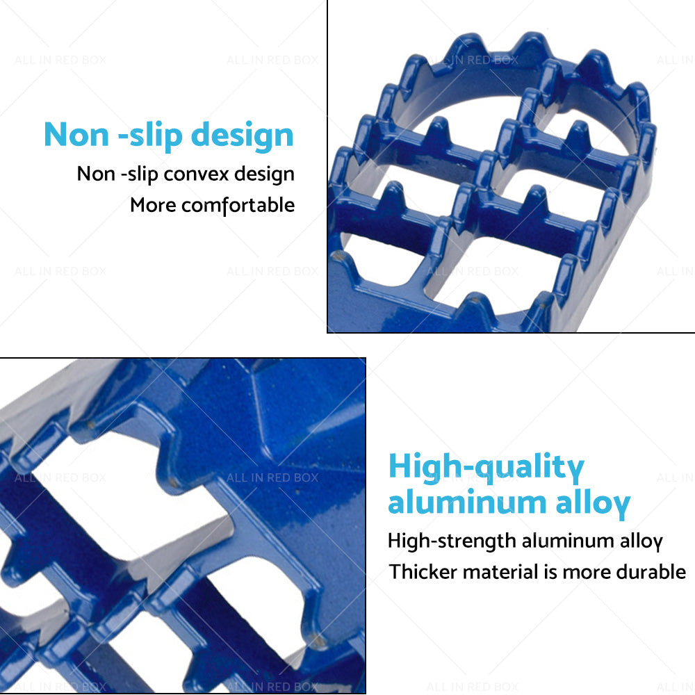 {{ Blue FOOT PEG FOOTREST ASSEMBLY FOOTPEG Suitable For YAMAHA PW50 PY50 PEEWEE }} - Buy Car Parts Online at {{ Kaka Auto Parts }}.