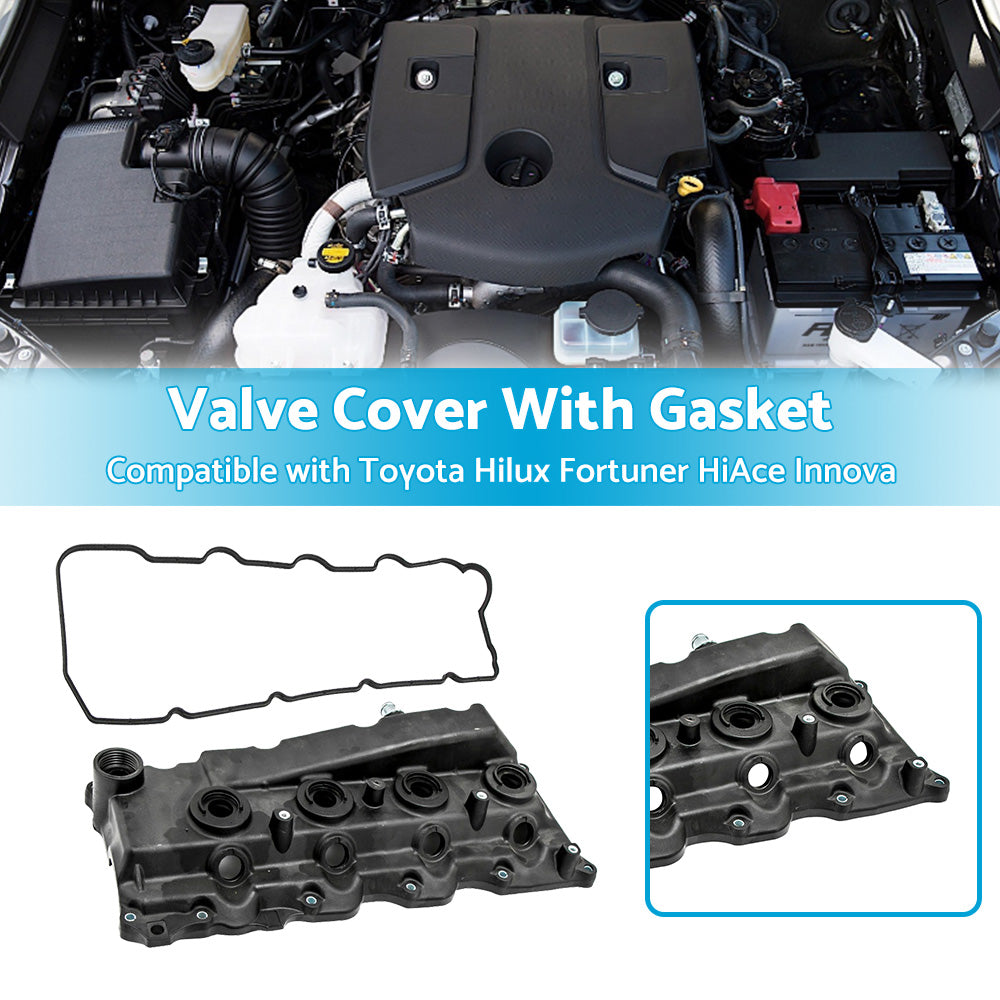 {{ Valve Rocker Cover Suitable for Toyota Hilux KUN15 KUN25 KUN16 2. 5 3. 0 w or Gasket }} - Buy Car Parts Online at {{ Kaka Auto Parts }}.