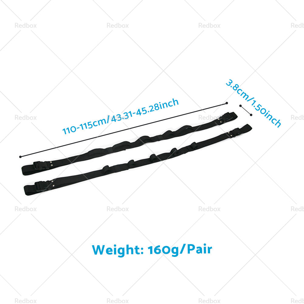 {{ 2pcs Car Fishing Rod Holder Mounted Storage Rack Vehicle Belt Strap Carrier }} - Buy Car Parts Online at {{ Kaka Auto Parts }}.