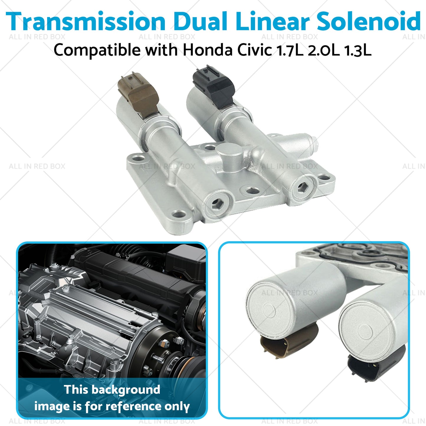 {{ Transmission Dual Linear Solenoid Suitable for Honda Civic 1. 7L 2. 0L 1. 3L 01-05 }} - Buy Car Parts Online at {{ Kaka Auto Parts }}.