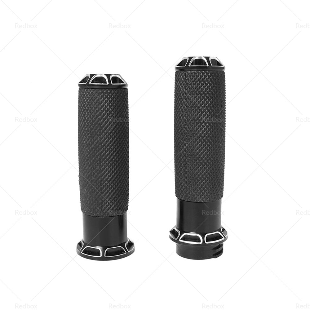 {{ 1inch Pair Black Hand Grip Handle Bar Suitable for Harley Touring Dyna Sportster }} - Buy Car Parts Online at {{ Kaka Auto Parts }}.