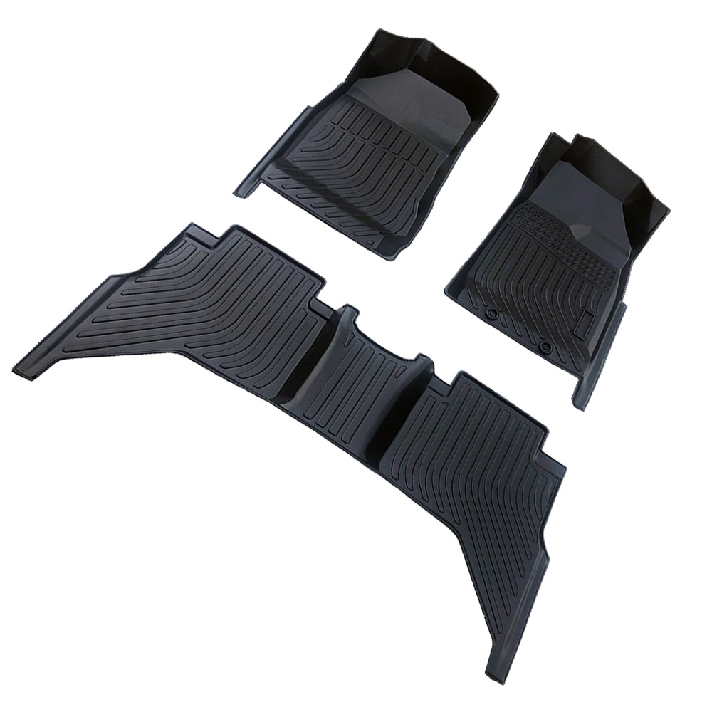 Anti-Slip 3D TPE Floor Mat Suitable For Isuzu D-MAX / Dmax Dual Cab 2012-2020
