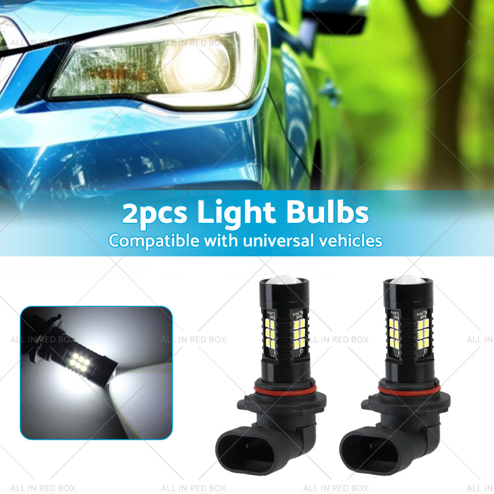 {{ 2PCS 9006 HB4 LED Fog Light 6000K White 3030 21 SMD Car Driving DRL Light Bulbs }} - Buy Car Parts Online at {{ Kaka Auto Parts }}.
