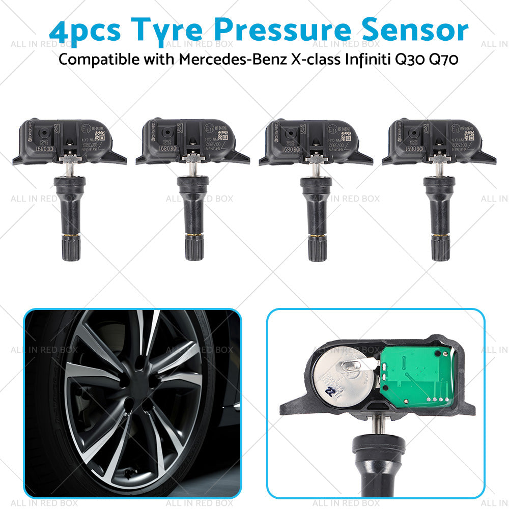 {{ 4PCS Tyre Pressure Sensor 40700-5ZH0A Suitable for Mercedes X Class 2017-2020 }} - Buy Car Parts Online at {{ Kaka Auto Parts }}.