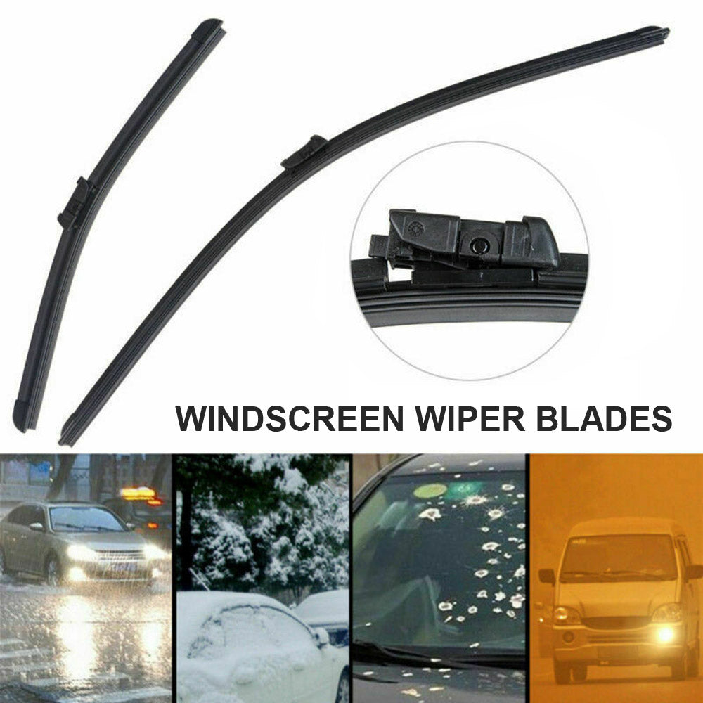 {{ For Ford Fiesta 08-On Aero Flat Windscreen Wiper Blades 26 inch 15 inch 1 Pair }} - Buy Car Parts Online at {{ Kaka Auto Parts }}.