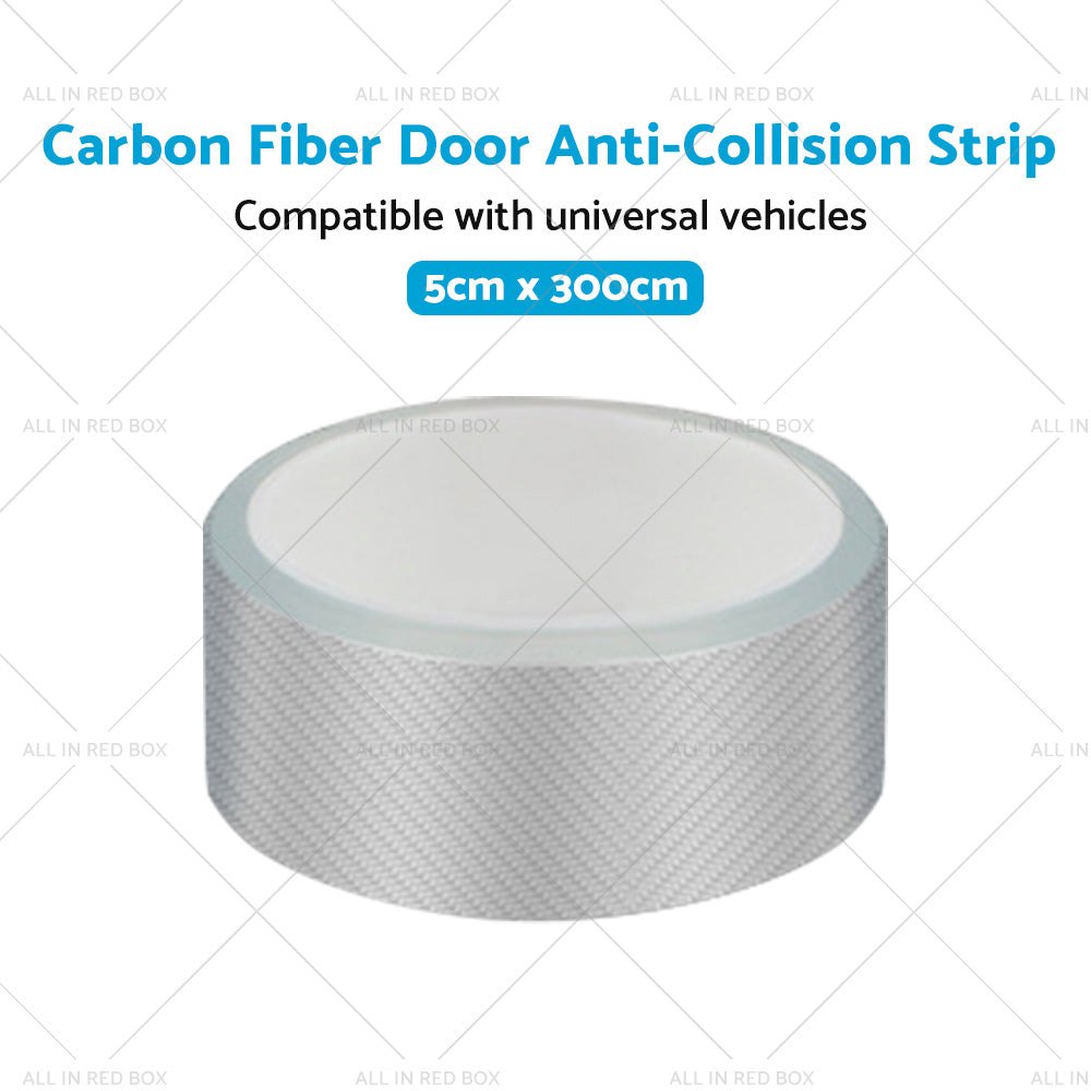 {{ 3m Car Door Sill Protector Carbon Fiber Edge Sticker Rubber Bumper Guard Strip }} - Buy Car Parts Online at {{ Kaka Auto Parts }}.