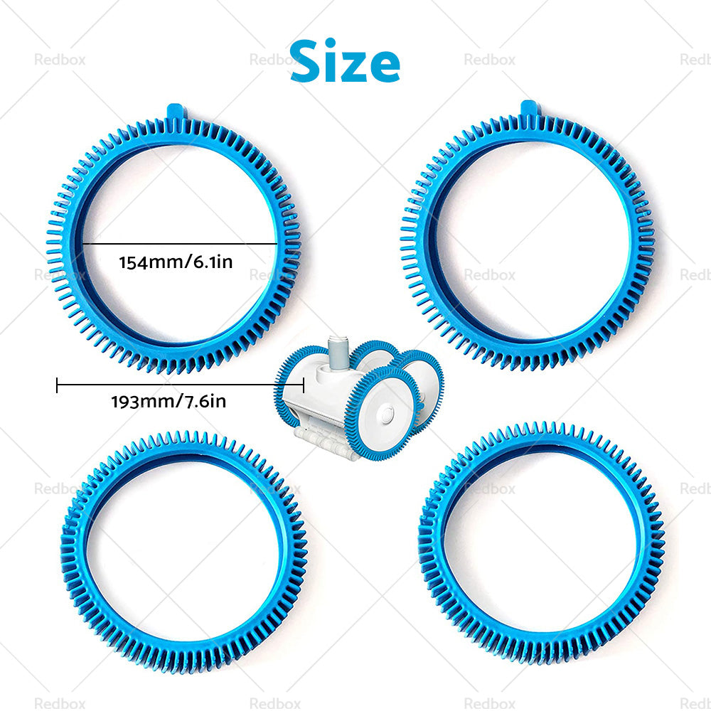 {{ 4pcs Front Tire Standard Back Tyres For Pool Cleaner or Hayward Aquanaught }} - Buy Car Parts Online at {{ Kaka Auto Parts }}.