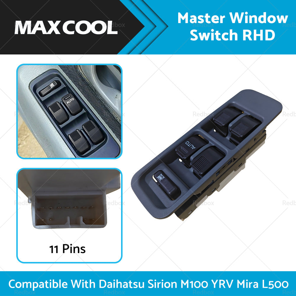 {{ Master Window Switch 84820-97201 Suitable For Daihatsu Sirion M100 YRV Mira L500 }} - Buy Car Parts Online at {{ Kaka Auto Parts }}.