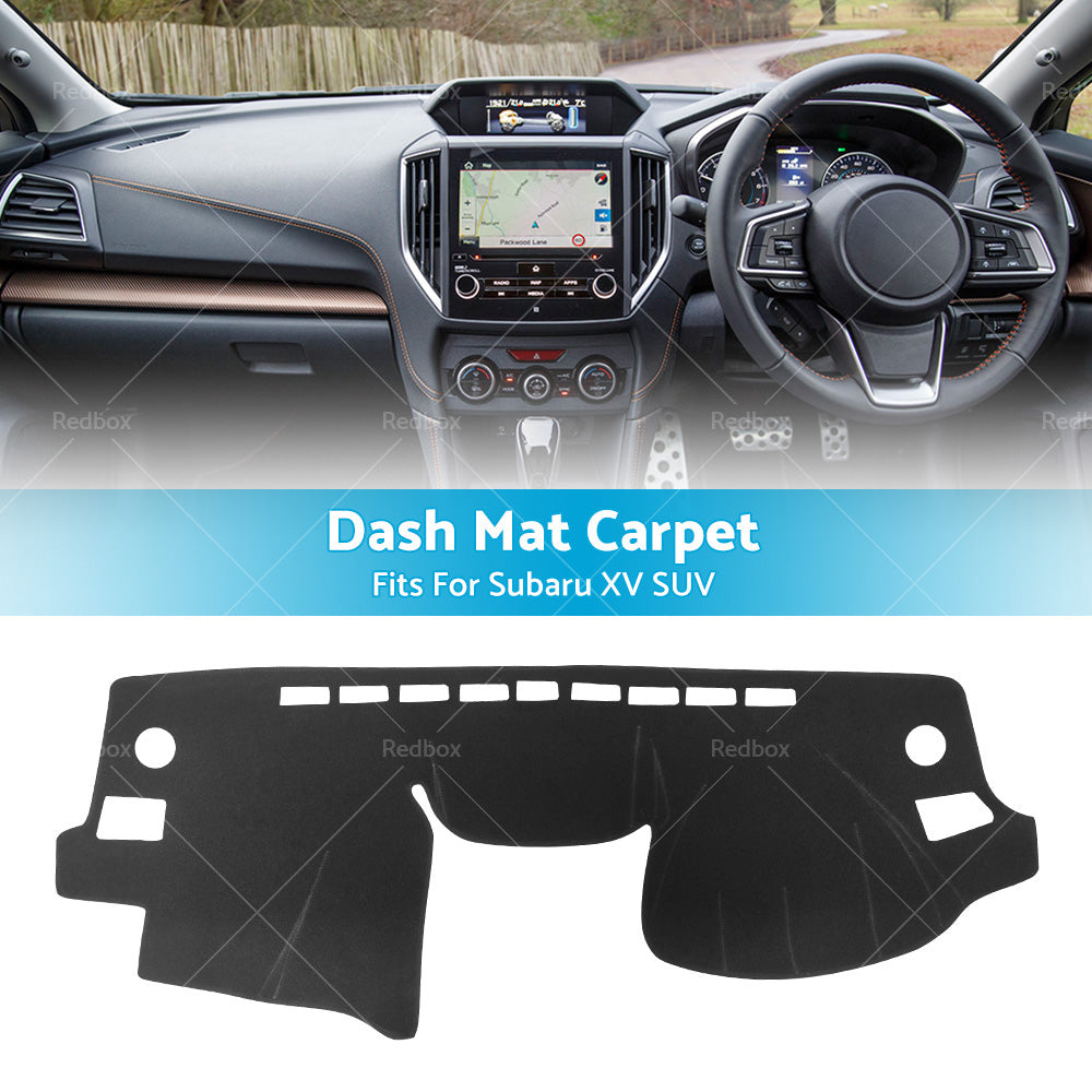 {{ Dash Mat Fits For Subaru XV SUV 2012-2017 Dash Board Sun Cover Non-slip Black }} - Buy Car Parts Online at {{ Kaka Auto Parts }}.