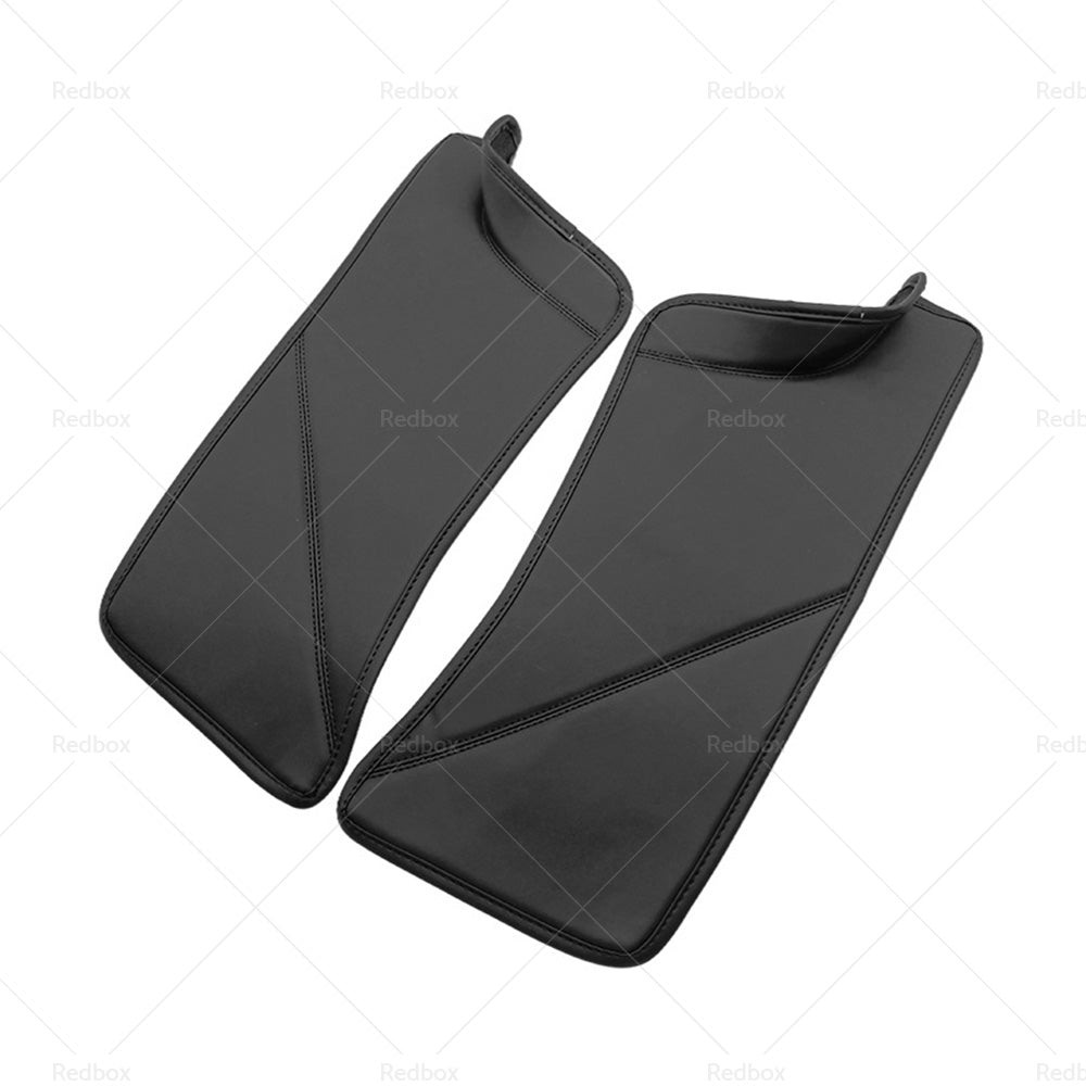 {{ 2PCS PU Rear Door Sill Protector Cover Pad Suitable for Tesla Model Y 2020-2022 }} - Buy Car Parts Online at {{ Kaka Auto Parts }}.