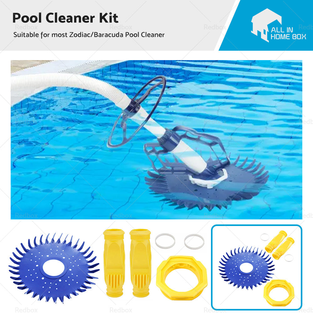 {{ Suitable For Zodiac Baracuda Pool Cleaner Kit 2X Diaphragm 1X Skirt or Disc 1X Foot }} - Buy Car Parts Online at {{ Kaka Auto Parts }}.