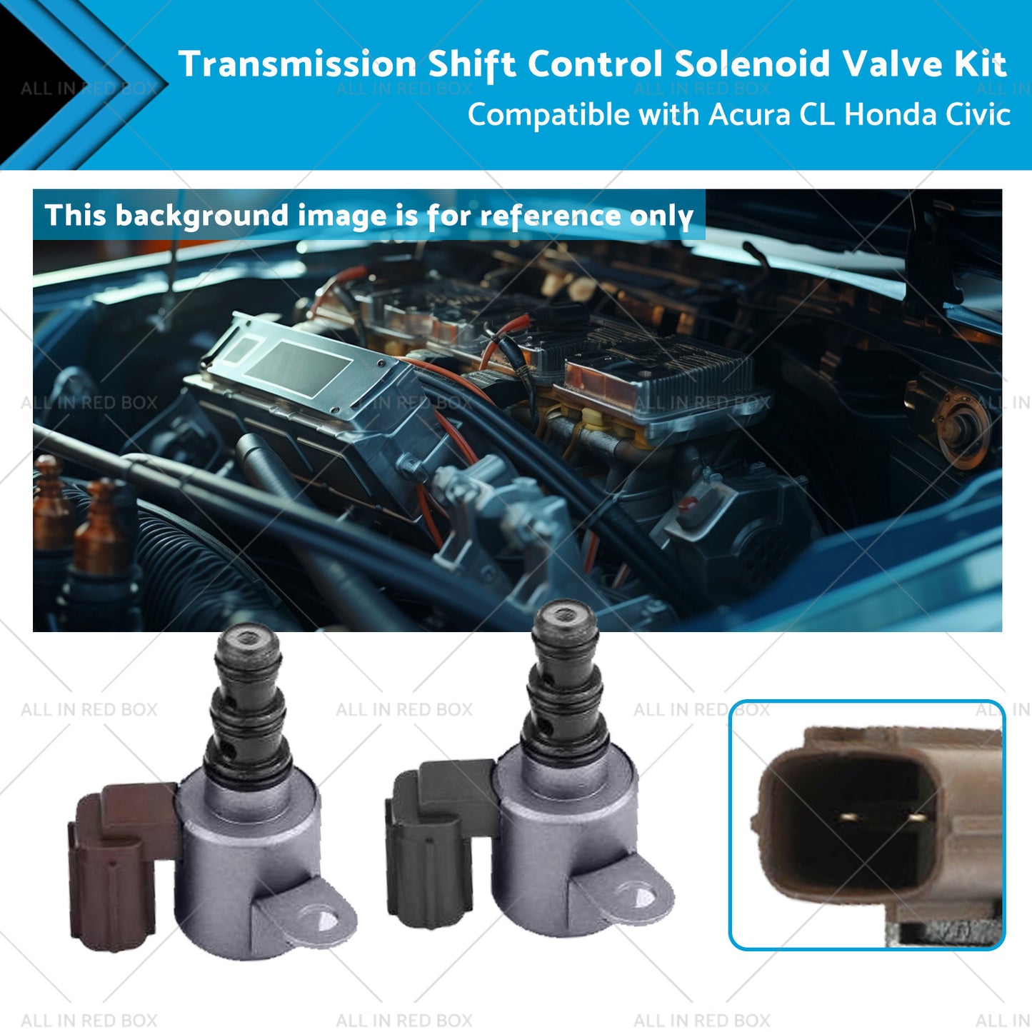 {{ Transmission Shift Control Solenoid Valve Kit Suitable for Honda Civic Acura CL }} - Buy Car Parts Online at {{ Kaka Auto Parts }}.