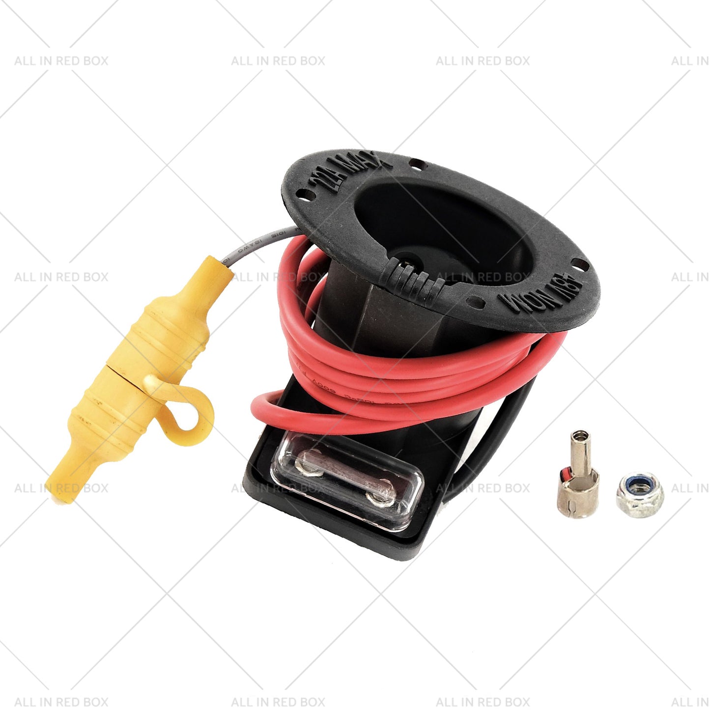 {{ 48V Golf Car Charger Receptacle and Fuse Assembly Suitable for Club Car DS 2000-Up }} - Buy Car Parts Online at {{ Kaka Auto Parts }}.