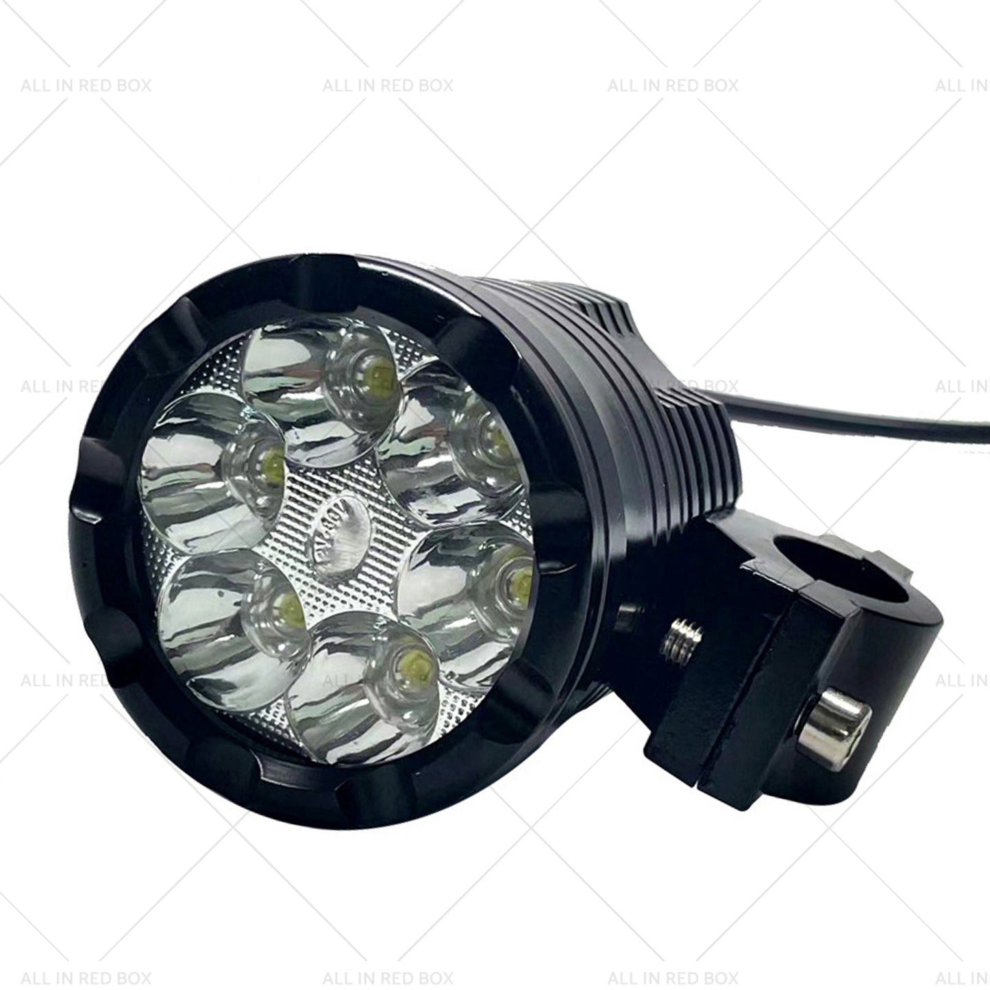{{ 2x LED Headlight Lights Motorcycle Waterproof Driving Fog Spotlight Lamp }} - Buy Car Parts Online at {{ Kaka Auto Parts }}.