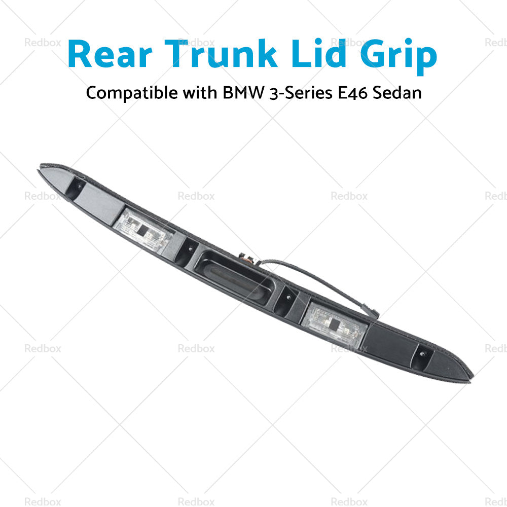 {{ Rear Trunk Liftgate Pull Handle 51137171699 Suitable for BMW 3 Series E46 Sedan }} - Buy Car Parts Online at {{ Kaka Auto Parts }}.