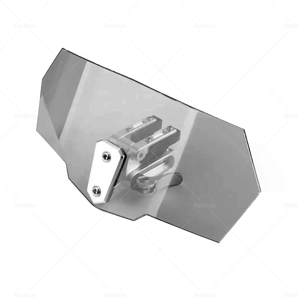 {{ Motorcycle Windshield Clip On Extension Spoiler Wind Deflector Windscreen Smoke }} - Buy Car Parts Online at {{ Kaka Auto Parts }}.