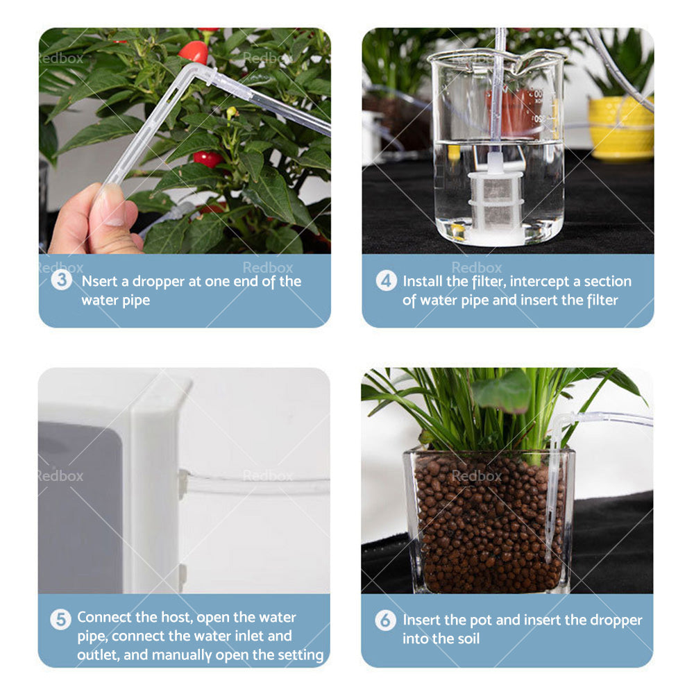 {{ Smart Drip Self Watering System Irrigation Timer kit 10M Solar Power Plant Auto }} - Buy Car Parts Online at {{ Kaka Auto Parts }}.