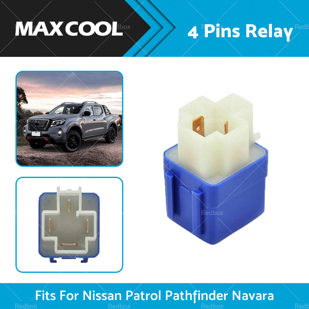 {{ Car Relay 4Pin Fit For Nissan Patrol GQ Y60 GU Y61 Pathfinder R50 Navara D22 D40 }} - Buy Car Parts Online at {{ Kaka Auto Parts }}.