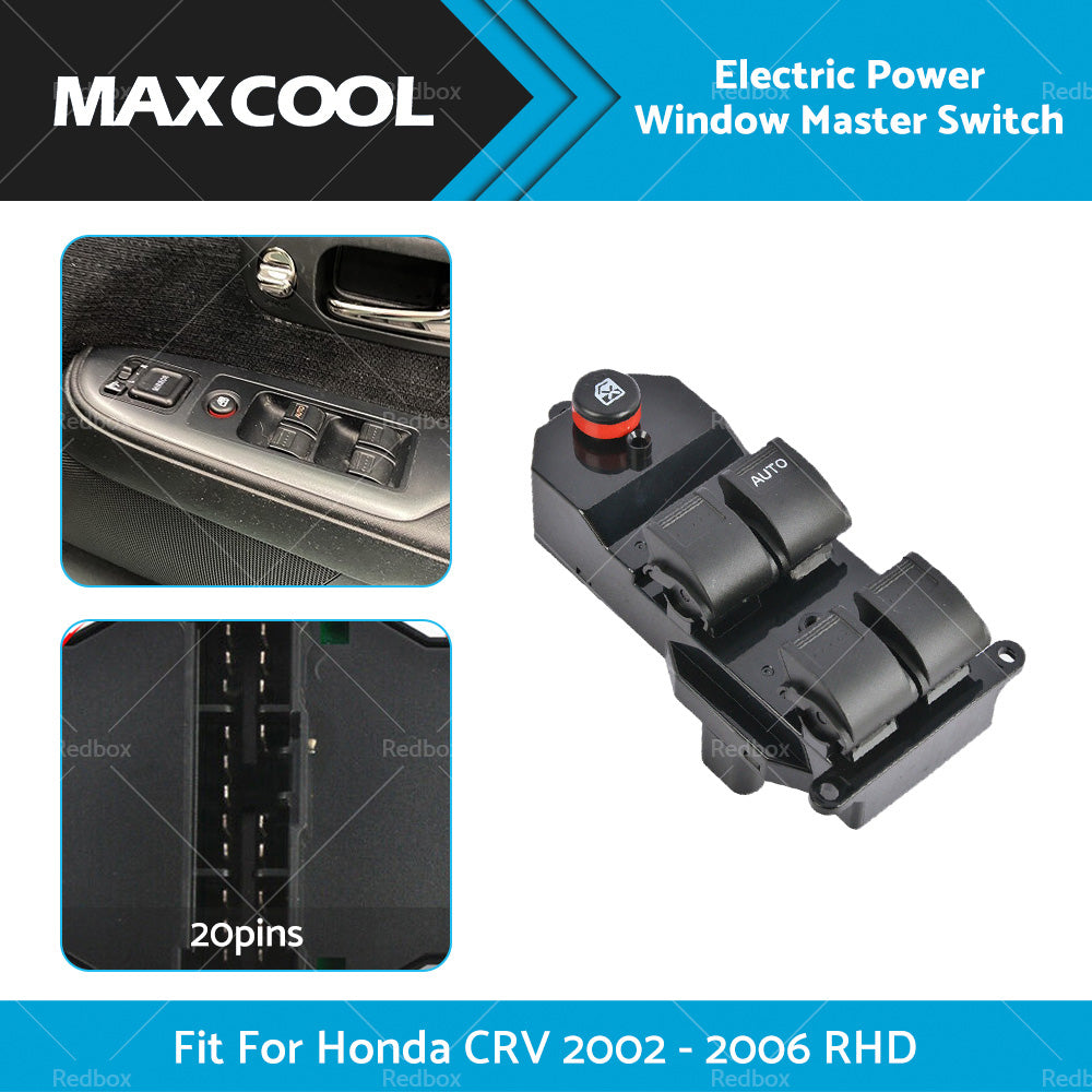 {{ Window Master Switch 35760-S9A-G042 Fit For Honda CRV 2002 - 2006 RHD }} - Buy Car Parts Online at {{ Kaka Auto Parts }}.