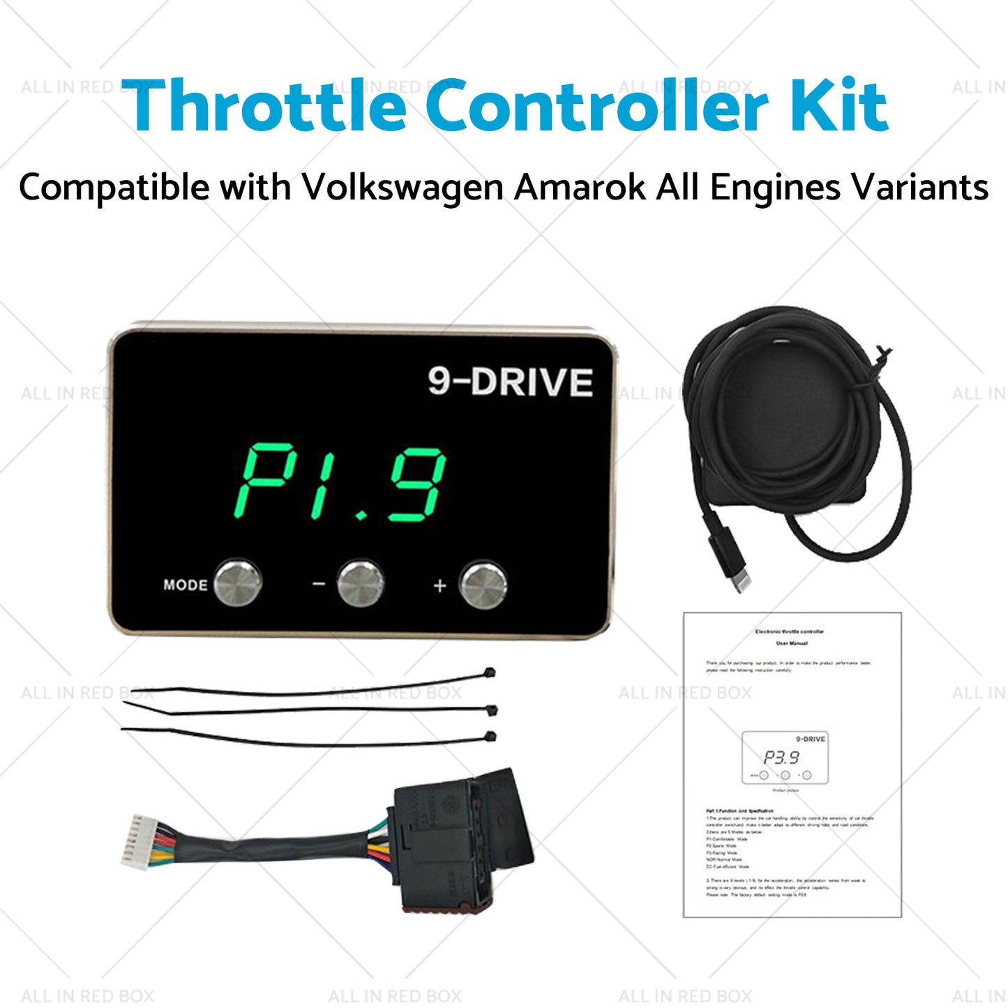 {{ EVC Throttle Controller Kit Suitable for Volkswagen VW Amarok 2011-2021 }} - Buy Car Parts Online at {{ Kaka Auto Parts }}.