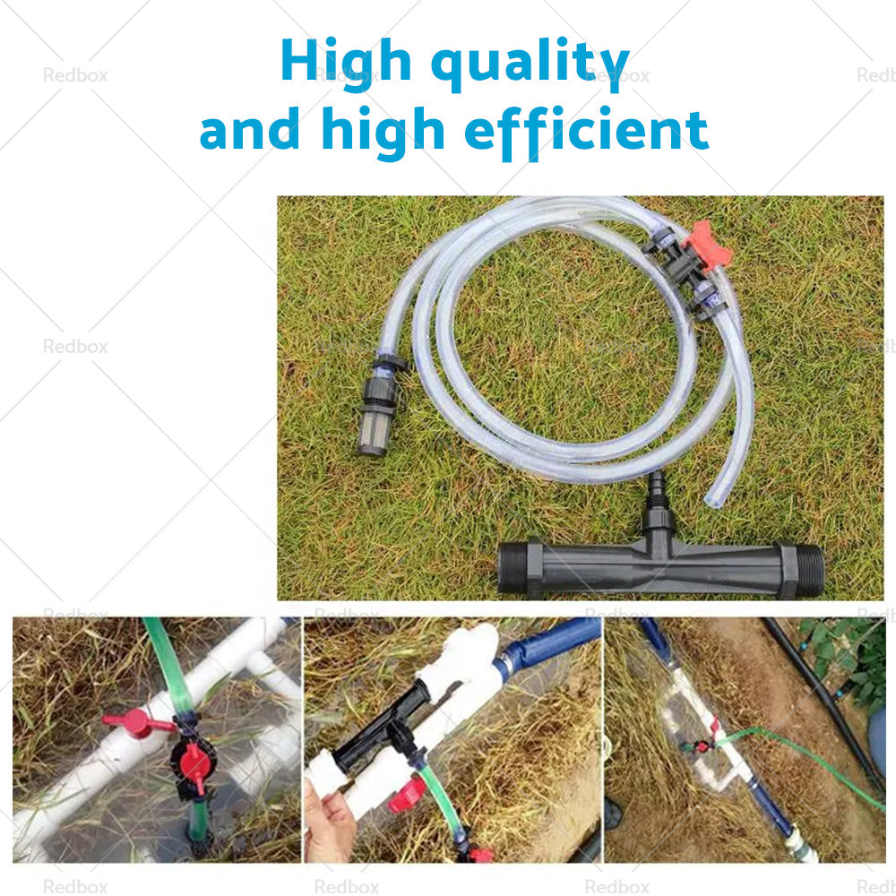 {{ 1/2 3/4 Irrigation Venturi Fertilizer Kit Injector Water Tube Switch Filter }} - Buy Car Parts Online at {{ Kaka Auto Parts }}.