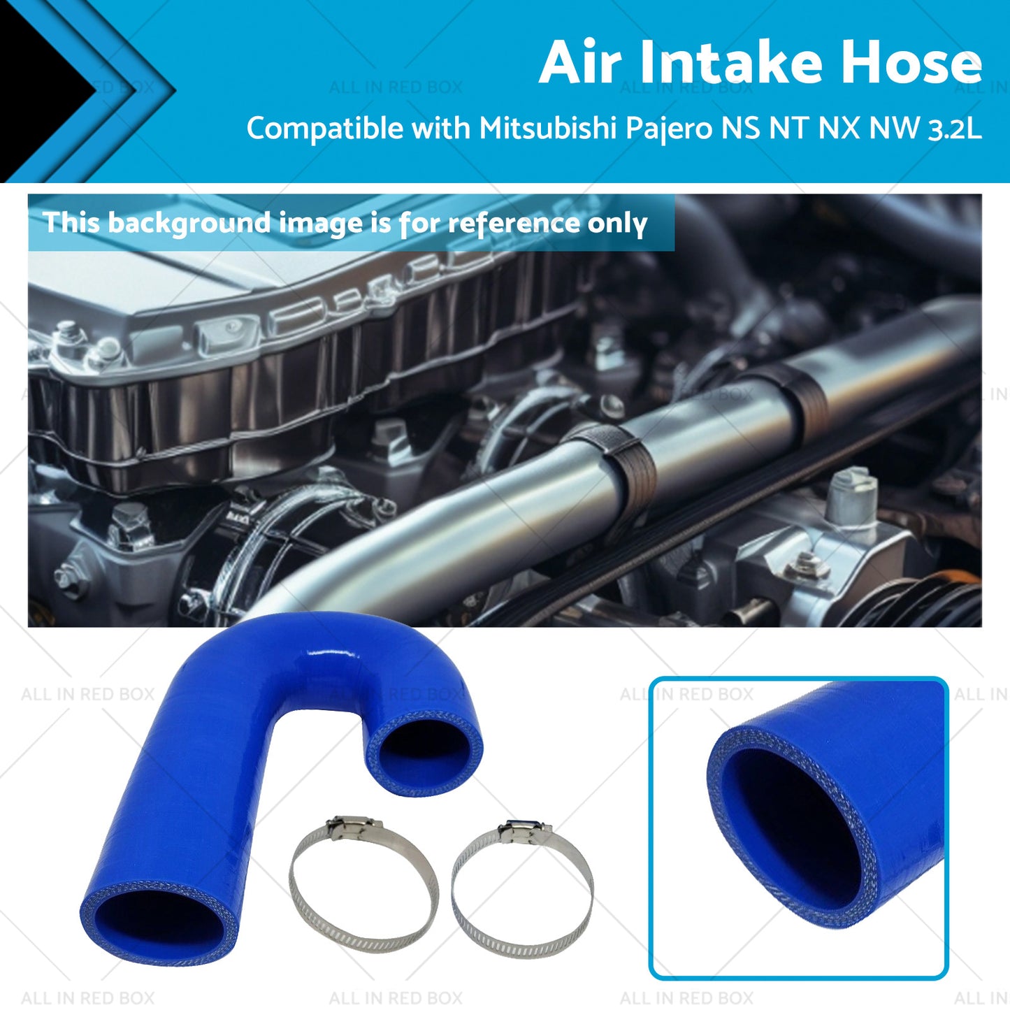 {{ Turbo Hose Intercooler Hose Suitable for Mitsubishi Pajero 3. 2 DI-D 1505A359 }} - Buy Car Parts Online at {{ Kaka Auto Parts }}.