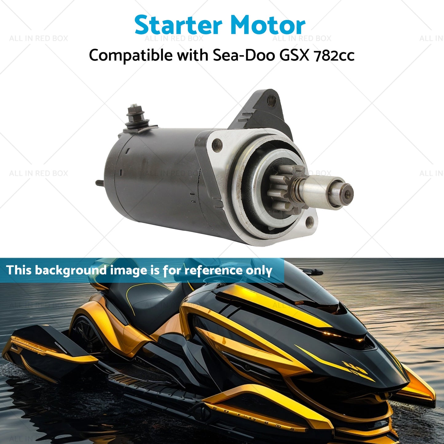 {{ Starter Motor Suitable For 95-99 Sea-Doo 1800 GSX Speedster SPX Rotax Marine }} - Buy Car Parts Online at {{ Kaka Auto Parts }}.