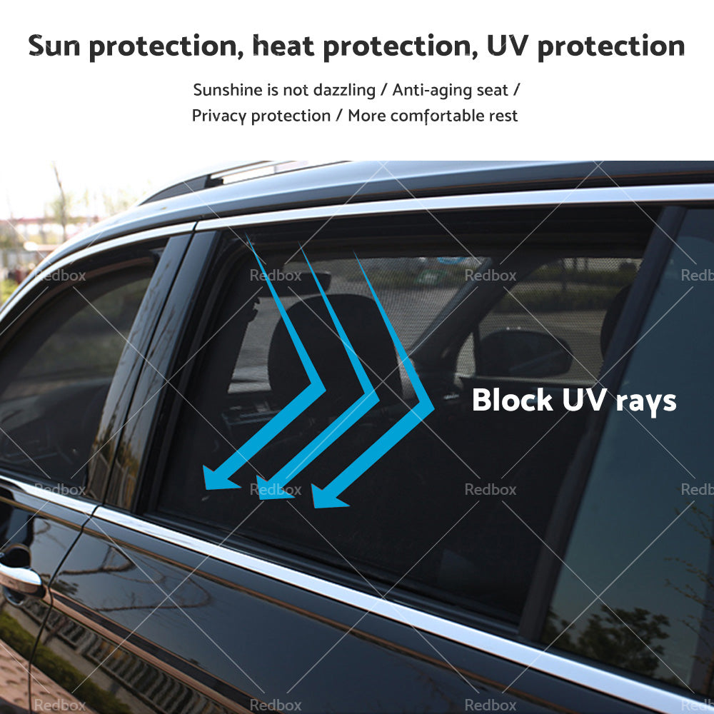 {{ Car Window Sun Blind for Toyota Prado 150 Series 2009-2024 Magnetic Shade Mesh }} - Buy Car Parts Online at {{ Kaka Auto Parts }}.