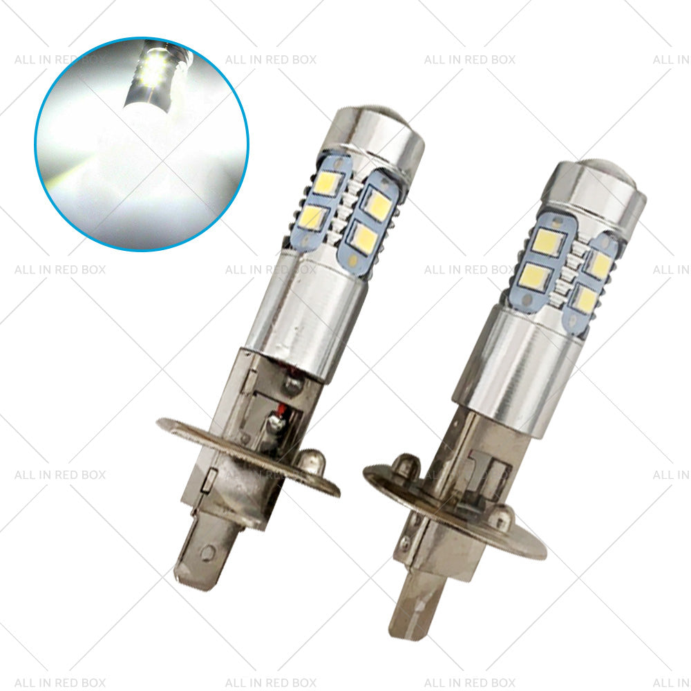 {{ 2PCS H1 LED Headlight Bulb CREE XBD Fog Driving Light Car UTE 4WD Lamp Globe }} - Buy Car Parts Online at {{ Kaka Auto Parts }}.