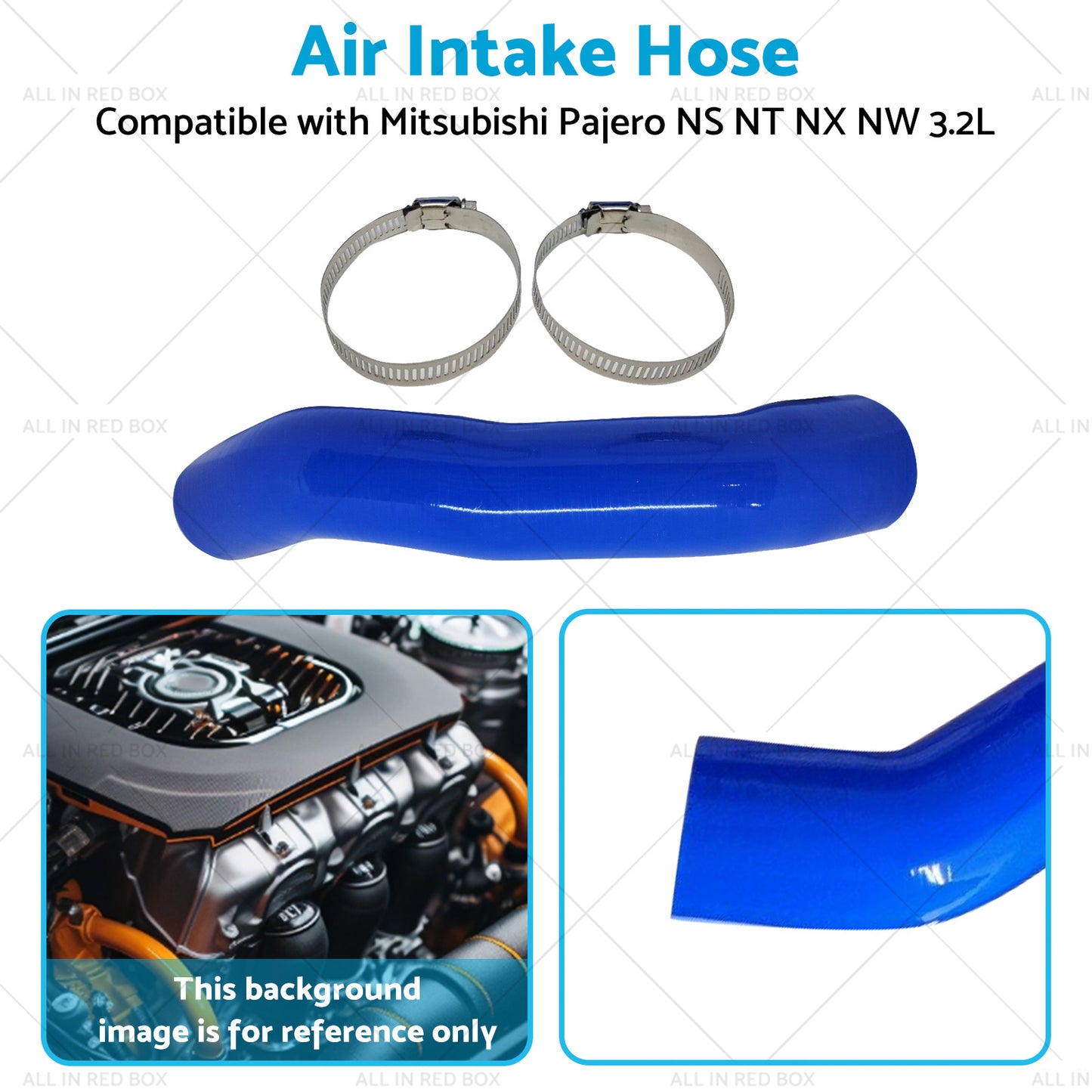 {{ Turbo Intercooler Intake Hose Suitable for Mitsubishi Pajero 3. 2 DI-D 1505A361 }} - Buy Car Parts Online at {{ Kaka Auto Parts }}.
