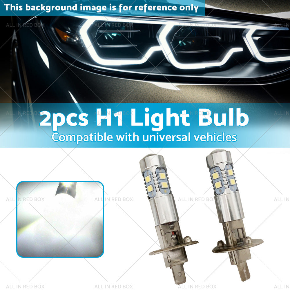 {{ 2PCS H1 LED Headlight Bulb CREE XBD Fog Driving Light Car UTE 4WD Lamp Globe }} - Buy Car Parts Online at {{ Kaka Auto Parts }}.