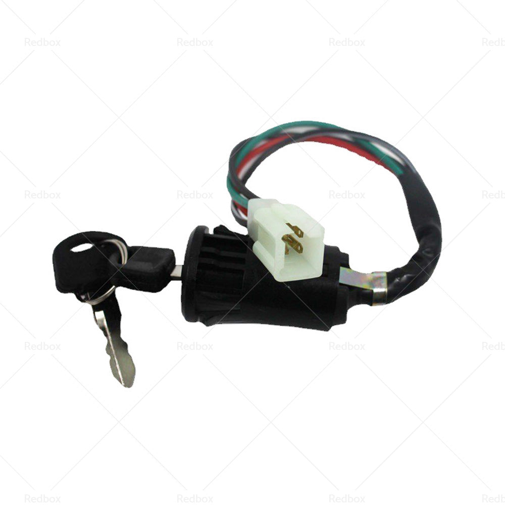 {{ 4 Wire Ignition Key Barrel Switch 50cc 110cc 125cc 250cc PIT Quad Dirt Bike ATV }} - Buy Car Parts Online at {{ Kaka Auto Parts }}.