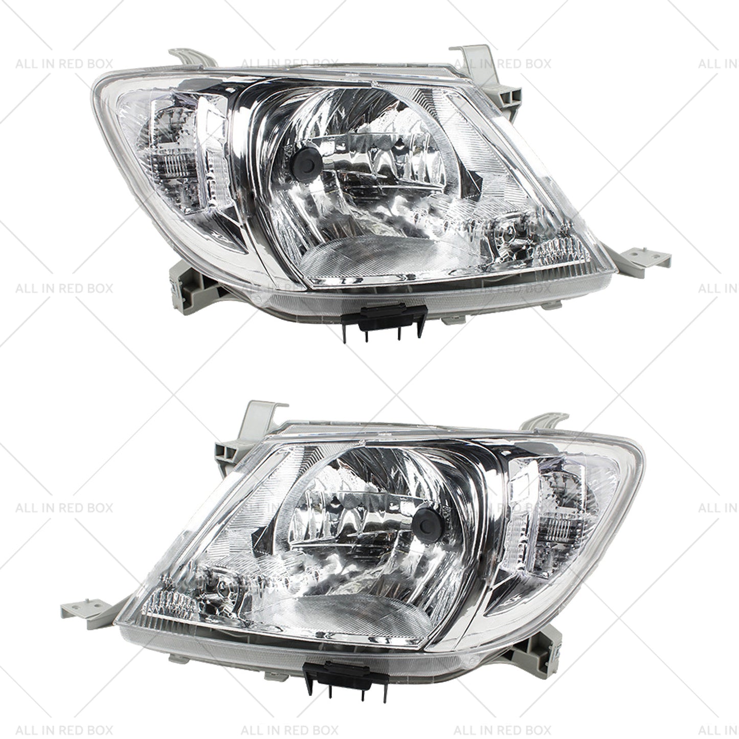 {{ Pair LHRH Head Light Lamps Suitable for Toyota Hilux Ute 2008-2012 2WD 4WD }} - Buy Car Parts Online at {{ Kaka Auto Parts }}.